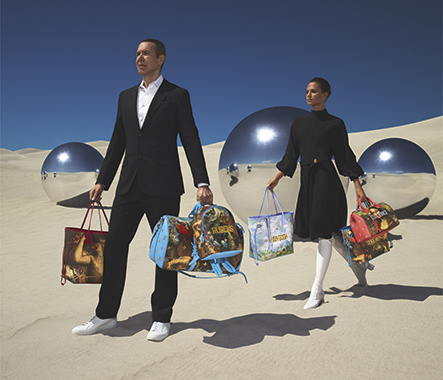 Louis Vuitton and Jeff Koons creates Masterpieces