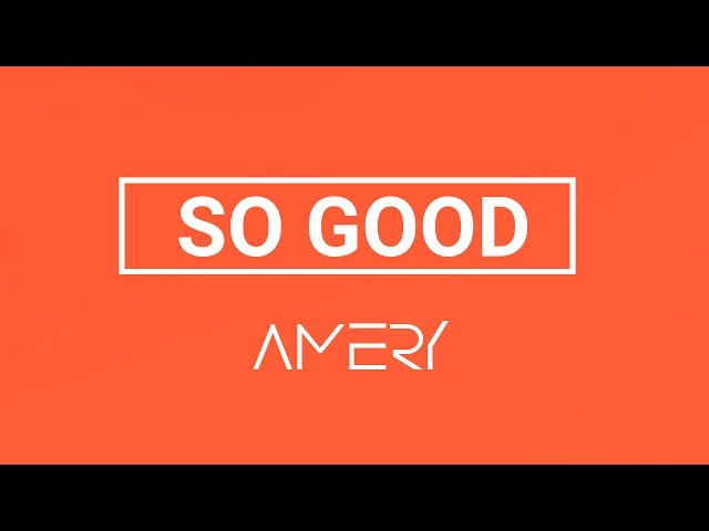 Amery Is Feeling “So Good” Upon The Release Of His Debut Single